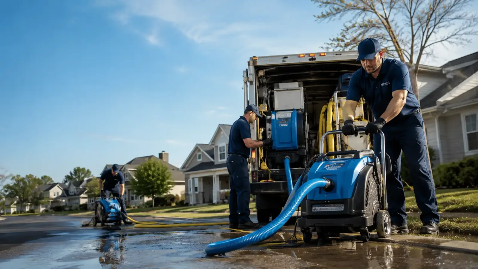 Flood Damage Cleanup in Sundown, TX